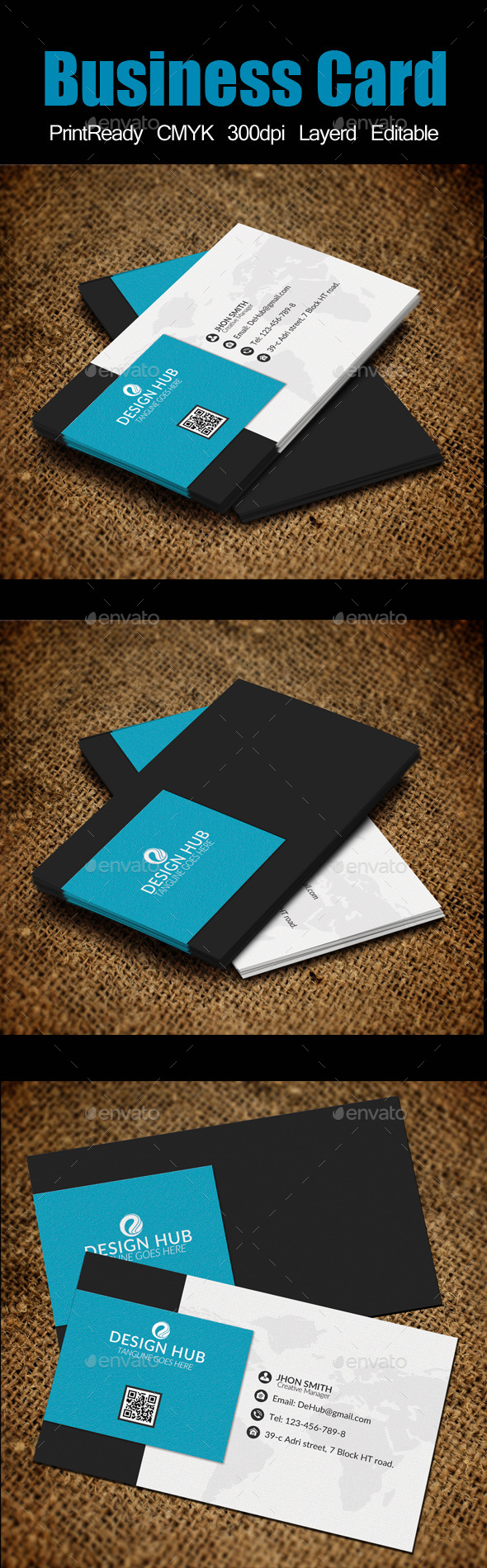 GraphicRiver Business Card Template 10617374 GraphicRiver Business Card Template 10617374