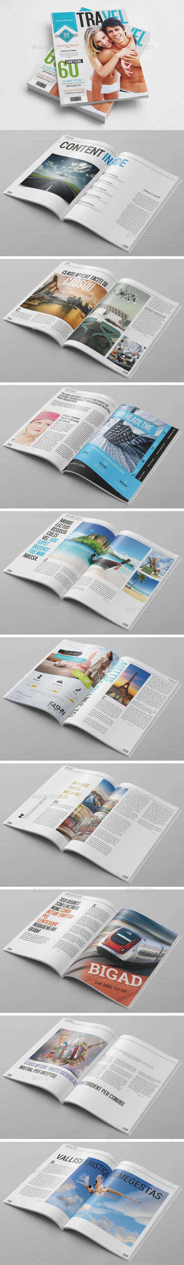 20 Pages Magazine Template (Magazines)