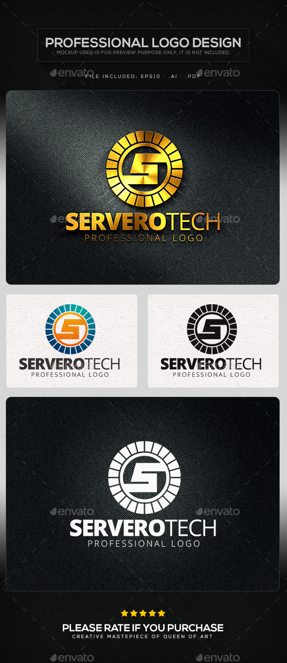 GraphicRiver Serverotech Logo Template 10618322 GraphicRiver Serverotech Logo Template 10618322