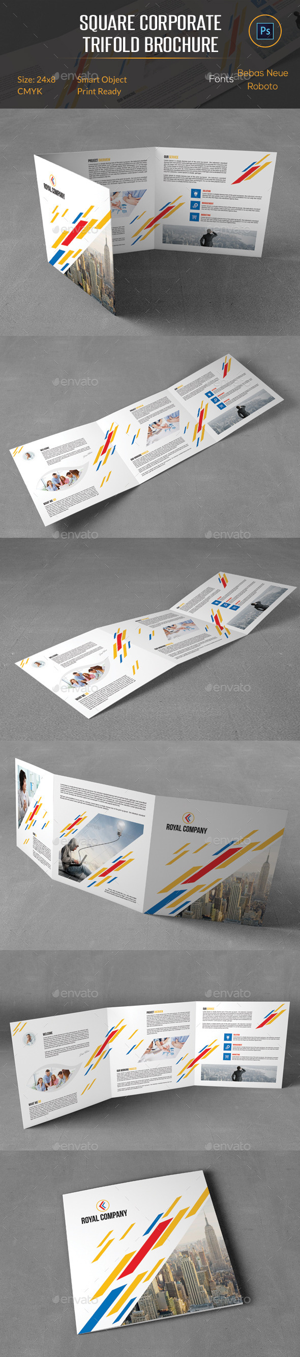 GraphicRiver Square Corporate Trifold Brochure 10618427 GraphicRiver Square Corporate Trifold Brochure 10618427