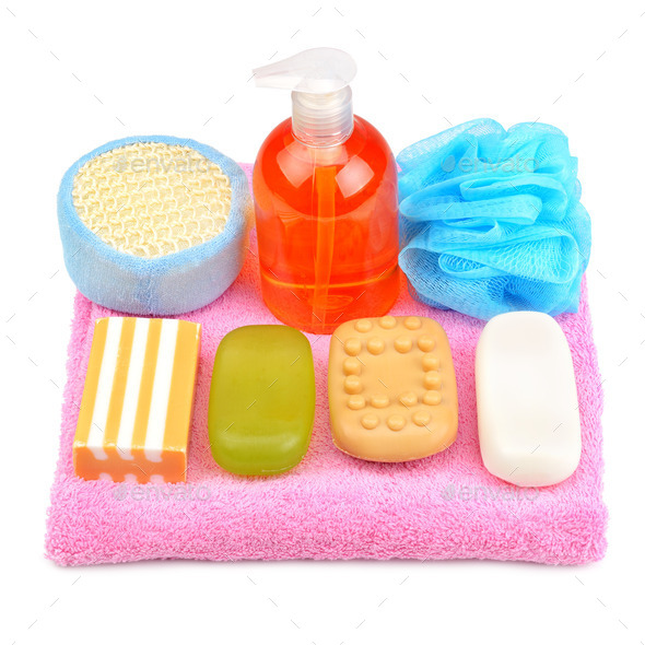 Soap on towel (Misc) Photo Download