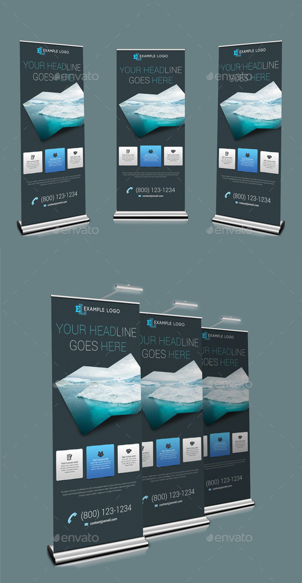 GraphicRiver Multipurpose Roll-Up Banner 10621413 GraphicRiver Multipurpose Roll-Up Banner 10621413