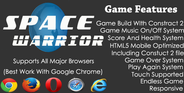 CodeCanyon Space Warrior Portrait Version HTML5 Endless Shooting Game 10621725 CodeCanyon Space Warrior Portrait Version HTML5 Endless Shooting Game 10621725