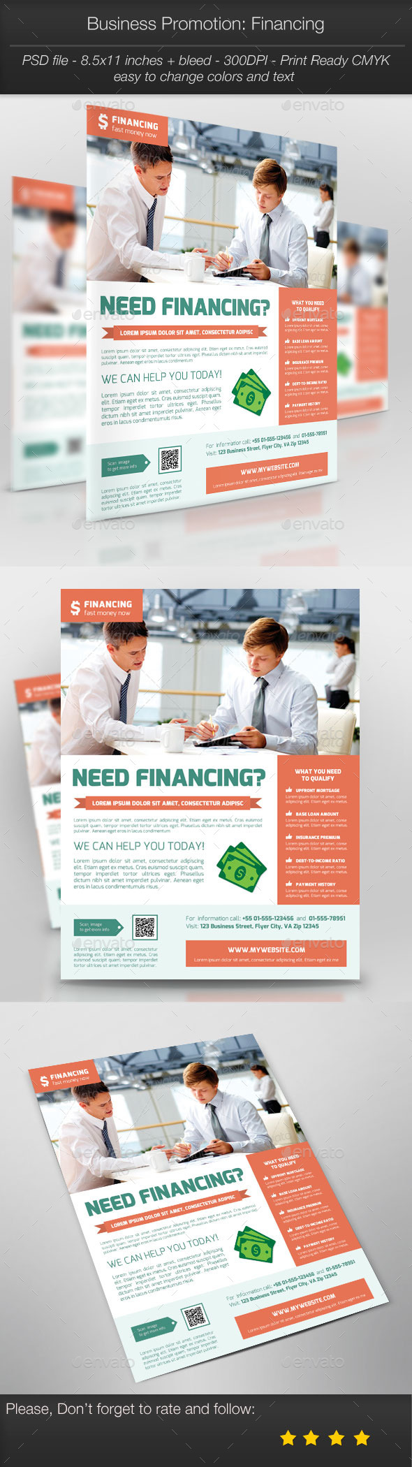 GraphicRiver Business Promotion Financing 10623126 GraphicRiver Business Promotion Financing 10623126