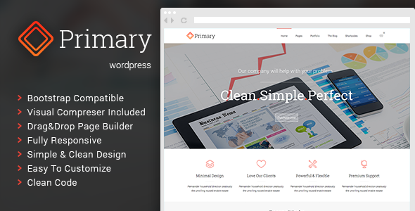 ThemeForest Primary Premium Business Wordpress Theme 10206721 ThemeForest Primary Premium Business Wordpress Theme 10206721