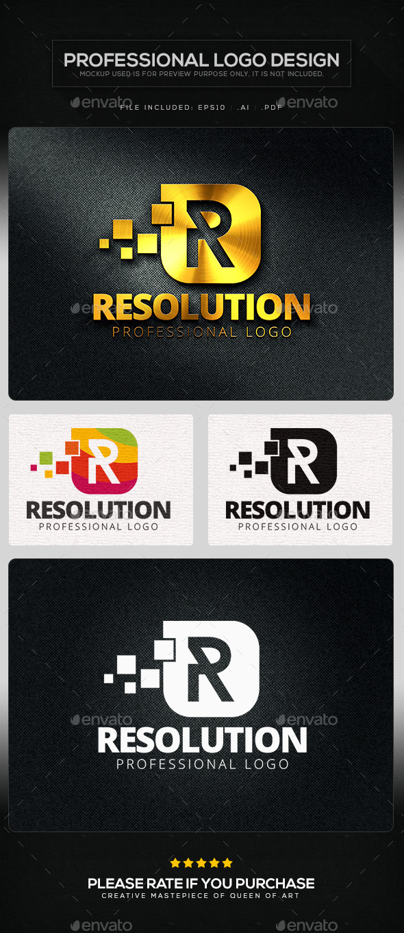 GraphicRiver Resolution Logo Template 10623849 GraphicRiver Resolution Logo Template 10623849