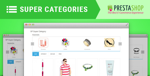 CodeCanyon SP Super Category Responsive Prestashop Module 10625340 CodeCanyon SP Super Category Responsive Prestashop Module 10625340