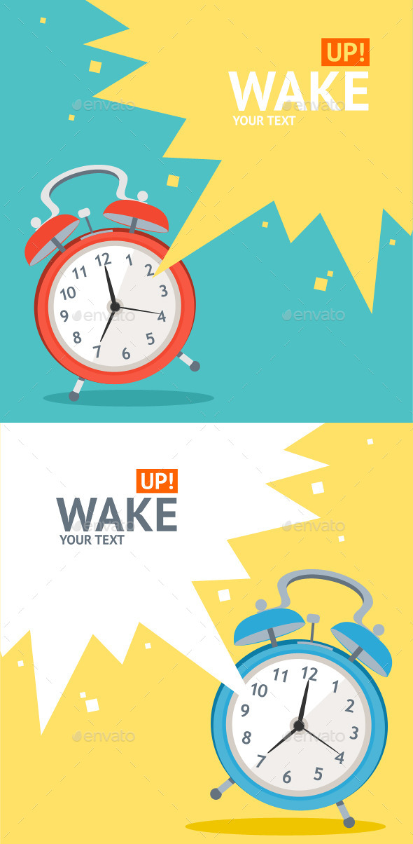 GraphicRiver Wake Up Clock 10625651 GraphicRiver Wake Up Clock 10625651