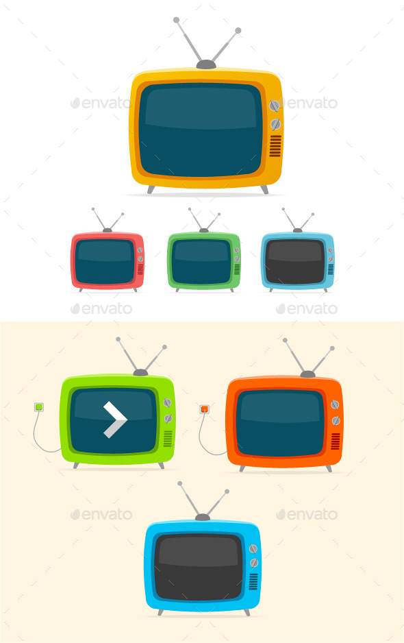 GraphicRiver Retro TV 10625850 GraphicRiver Retro TV 10625850