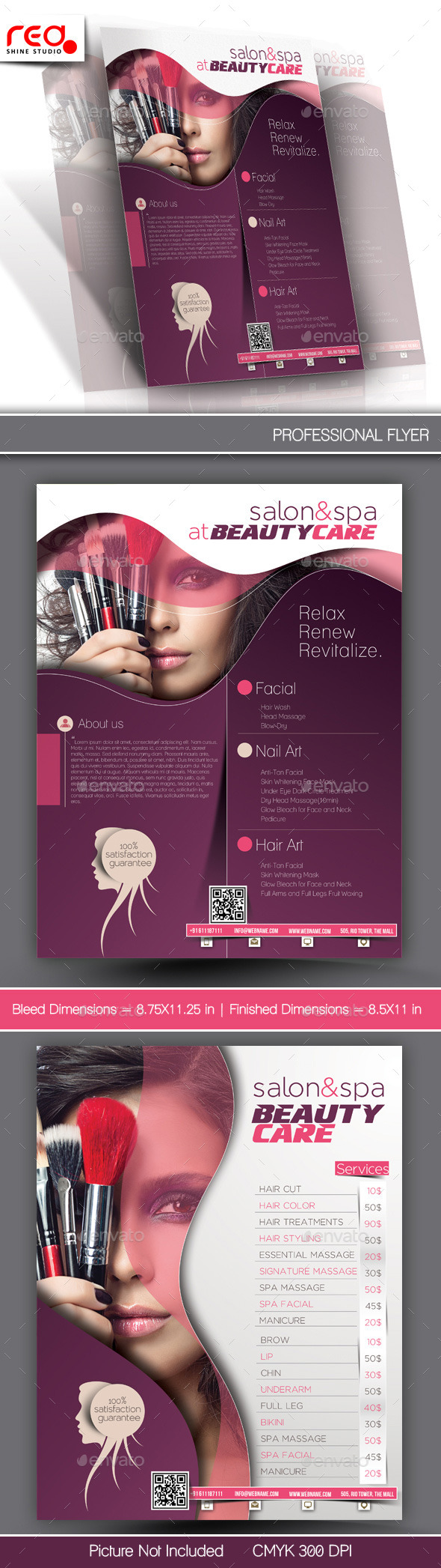 GraphicRiver Beauty Care Flyer & Poster Template 10626920 GraphicRiver Beauty Care Flyer & Poster Template 10626920