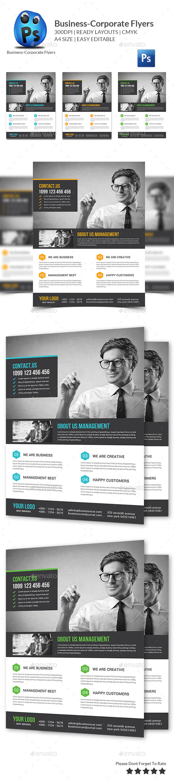 GraphicRiver Business Flyers Templates 10635434 GraphicRiver Business Flyers Templates 10635434