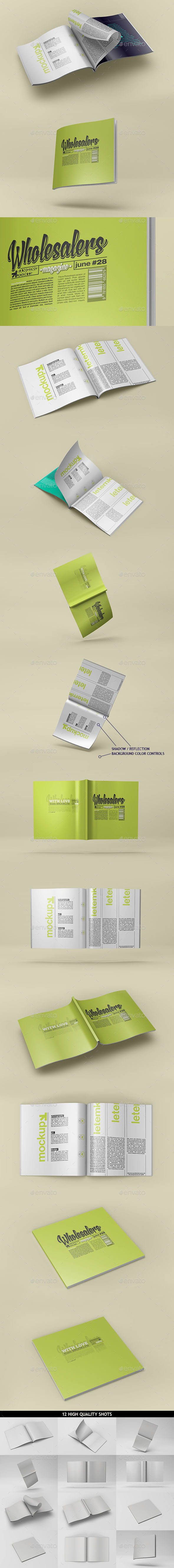 GraphicRiver Square Magazine Catalog Mockup 10636025 GraphicRiver Square Magazine Catalog Mockup 10636025