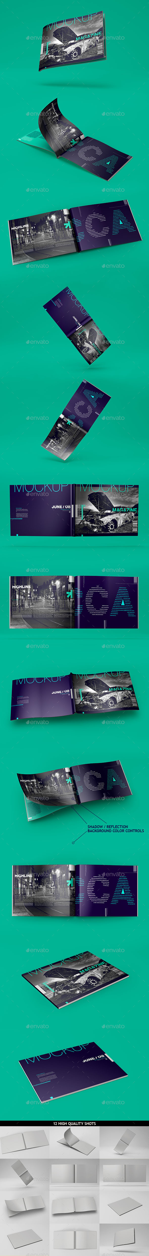GraphicRiver Horizontal A4 Magazine Catalog Mockup 10636354 GraphicRiver Horizontal A4 Magazine Catalog Mockup 10636354