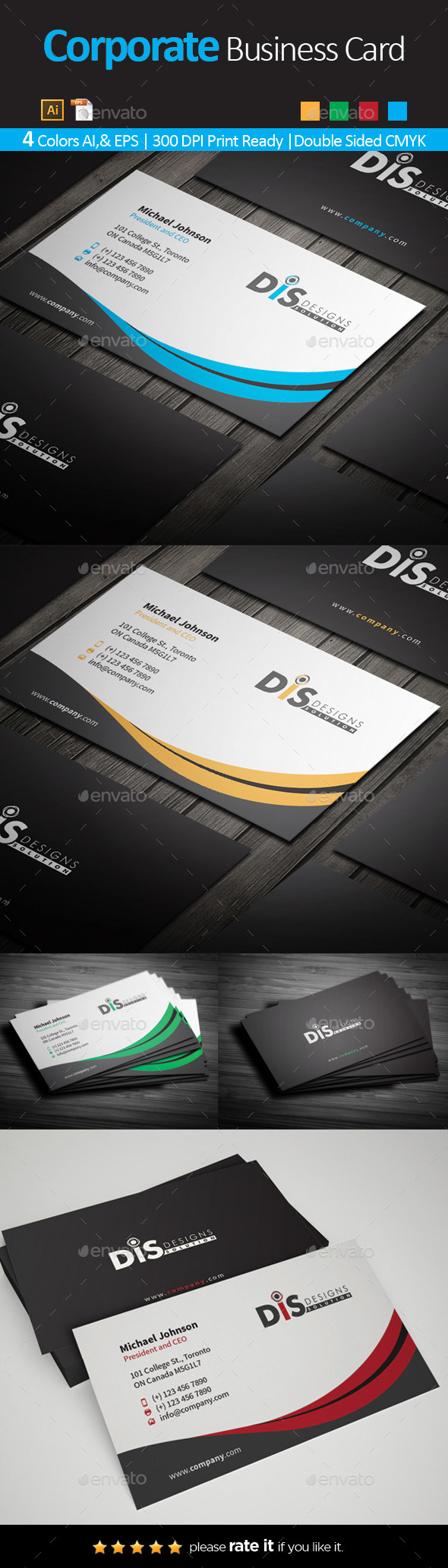 GraphicRiver Business Card 10636866 GraphicRiver Business Card 10636866