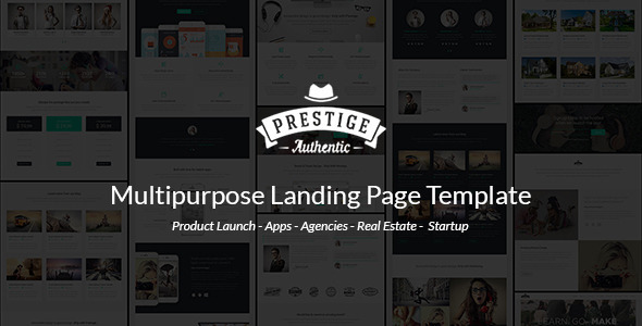 ThemeForest Prestige Responsive Multi-Purpose Landing Page 10637223 ThemeForest Prestige Responsive Multi-Purpose Landing Page 10637223