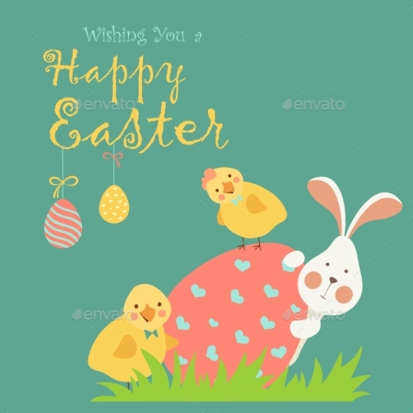 GraphicRiver Easter Background 10638037 GraphicRiver Easter Background 10638037