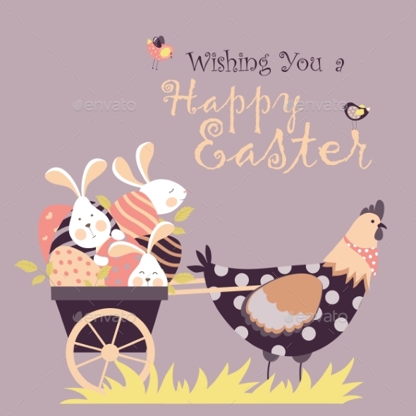 GraphicRiver Easter Background 10638044 GraphicRiver Easter Background 10638044