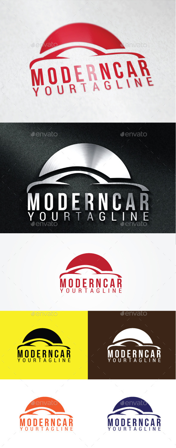 Modern Car Logo Templates