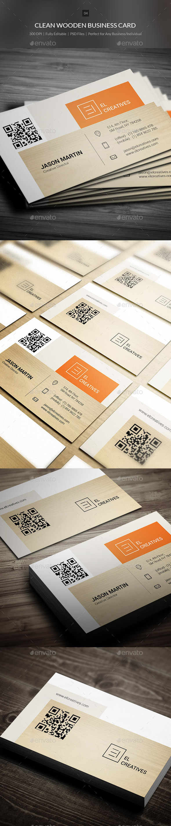 GraphicRiver Clean Wooden Business Card 04 10641353 GraphicRiver Clean Wooden Business Card 04 10641353