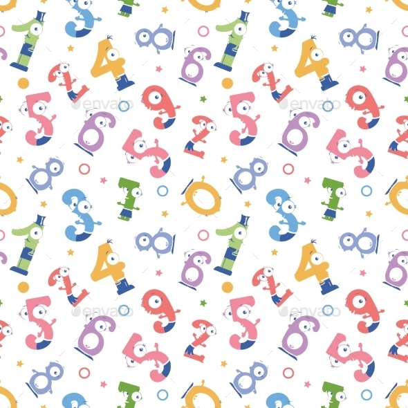 GraphicRiver Numbers Seamless Pattern Background 10641737 GraphicRiver Numbers Seamless Pattern Background 10641737