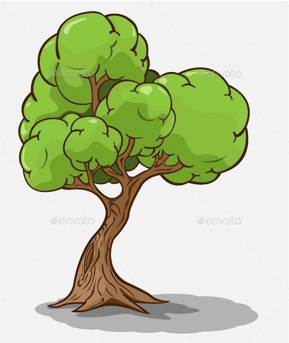 GraphicRiver Isolated Tree 10642455 GraphicRiver Isolated Tree 10642455