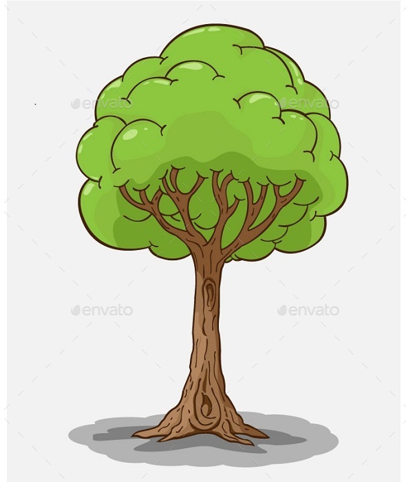 GraphicRiver Isolated Tree 10643018 GraphicRiver Isolated Tree 10643018