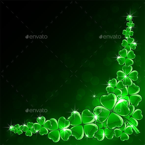 GraphicRiver Clover Green Background 10643935 GraphicRiver Clover Green Background 10643935
