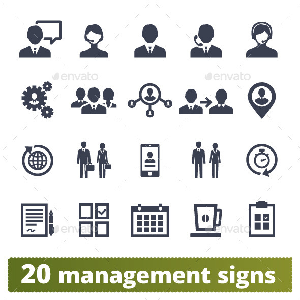 GraphicRiver Management and Business Icons 10645271 GraphicRiver Management and Business Icons 10645271