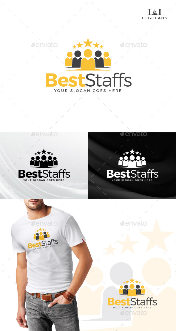 GraphicRiver Best Staffs Logo 10645426 GraphicRiver Best Staffs Logo 10645426