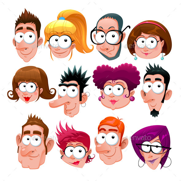 GraphicRiver Faces 10645539 GraphicRiver Faces 10645539