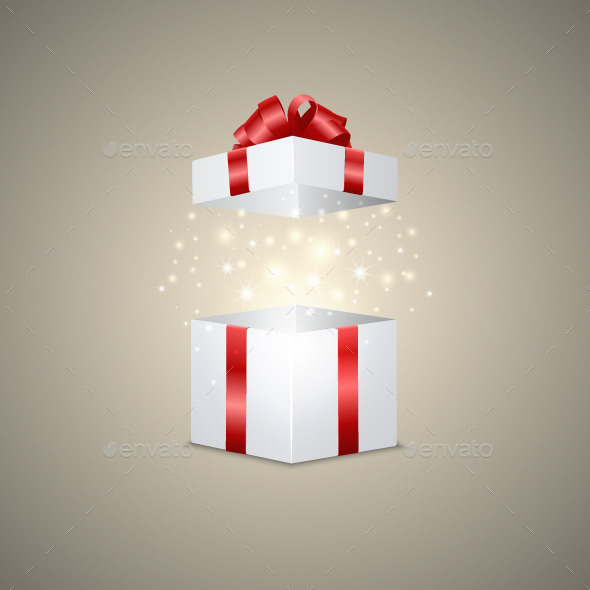 GraphicRiver Gift Box with a Magic Effect 10645763 GraphicRiver Gift Box with a Magic Effect 10645763