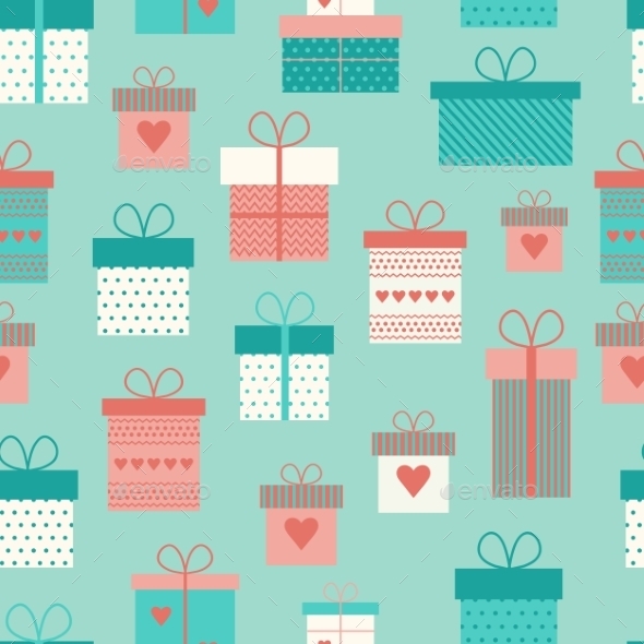 GraphicRiver Gift Boxes Pattern 10645843 GraphicRiver Gift Boxes Pattern 10645843