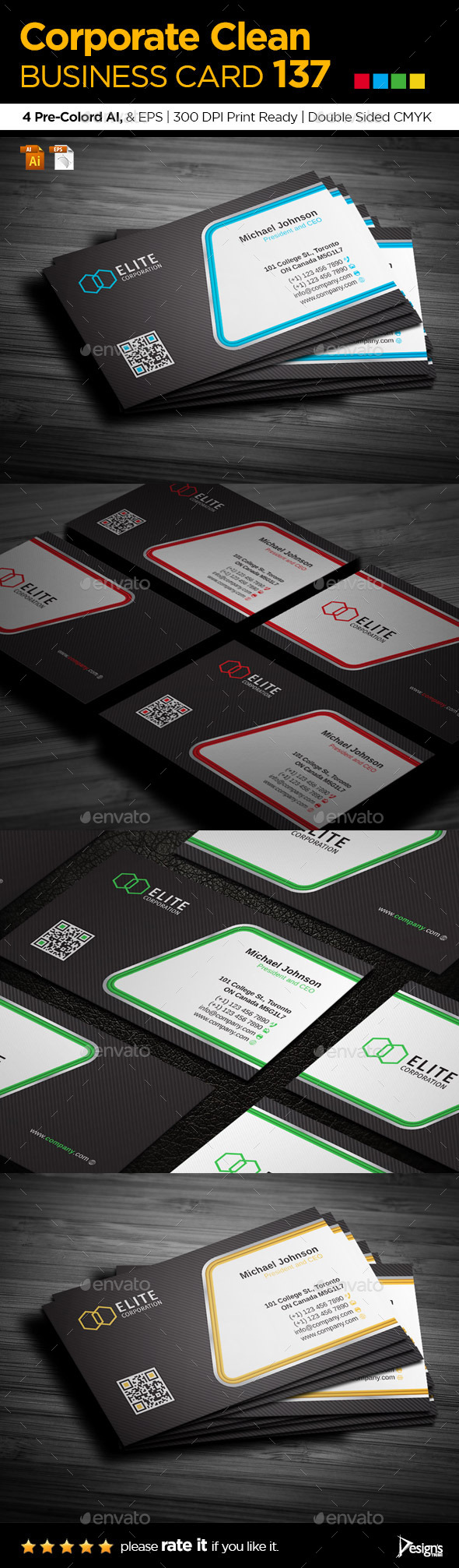 GraphicRiver Business Card 137 10646479 GraphicRiver Business Card 137 10646479