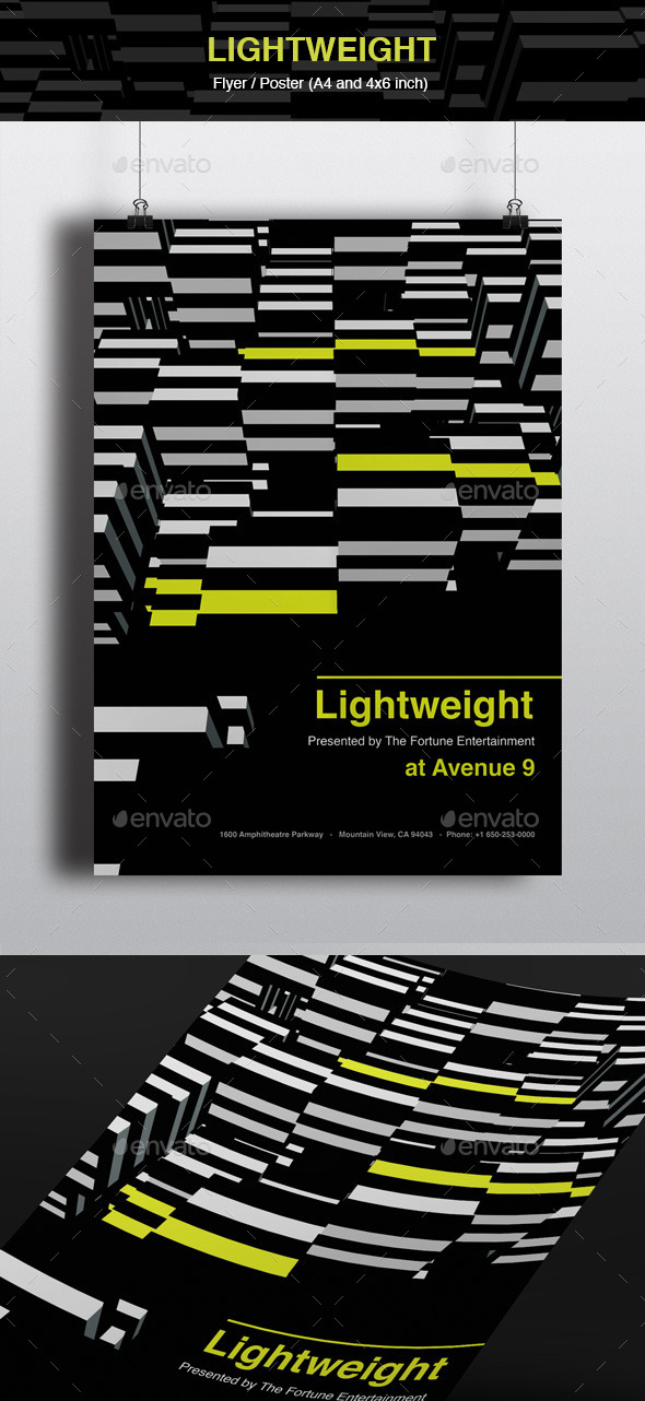 GraphicRiver Lightweight Flyer and Poster 10646939 GraphicRiver Lightweight Flyer and Poster 10646939