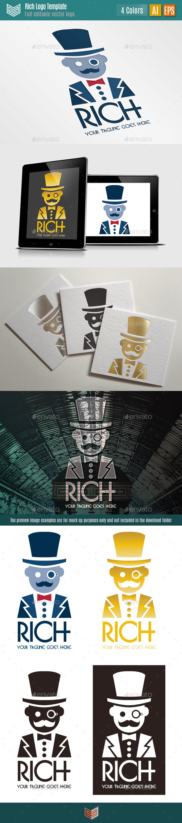GraphicRiver Rich Logo 10646959 GraphicRiver Rich Logo 10646959