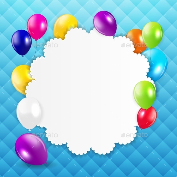 GraphicRiver Colored Balloons Background 10647100 GraphicRiver Colored Balloons Background 10647100