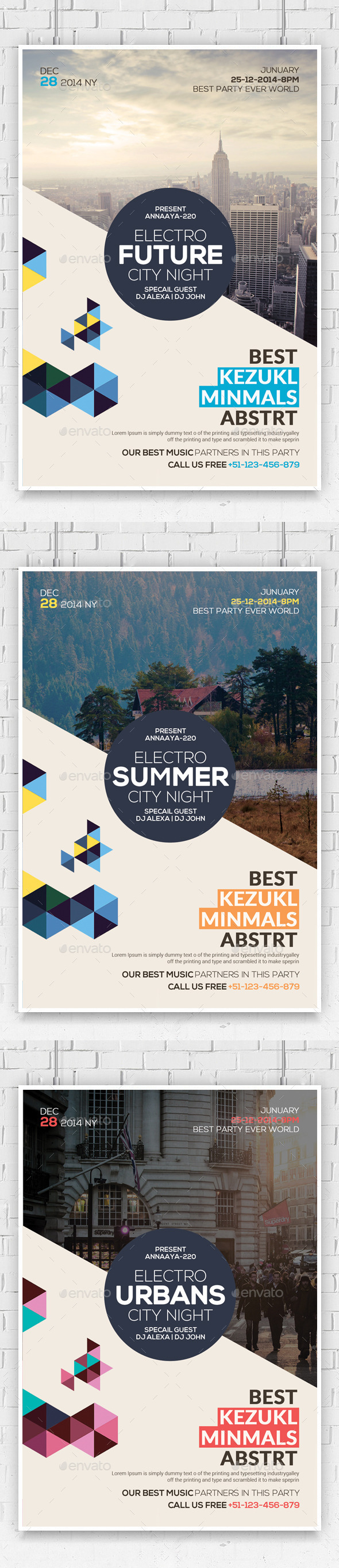 GraphicRiver Minimal Flyer Psd Templates 10647439 GraphicRiver Minimal Flyer Psd Templates 10647439