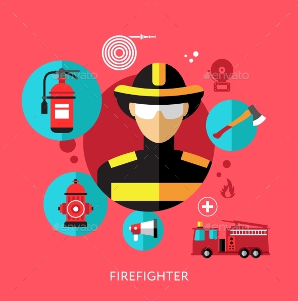 GraphicRiver Set Flat Icons with Man of Different Professions 10647563 GraphicRiver Set Flat Icons with Man of Different Professions 10647563