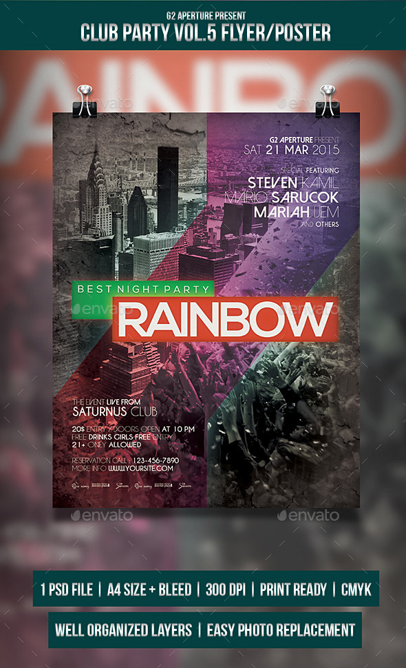 GraphicRiver Club Party Flyer Poster Vol.5 10647964 GraphicRiver Club Party Flyer Poster Vol.5 10647964