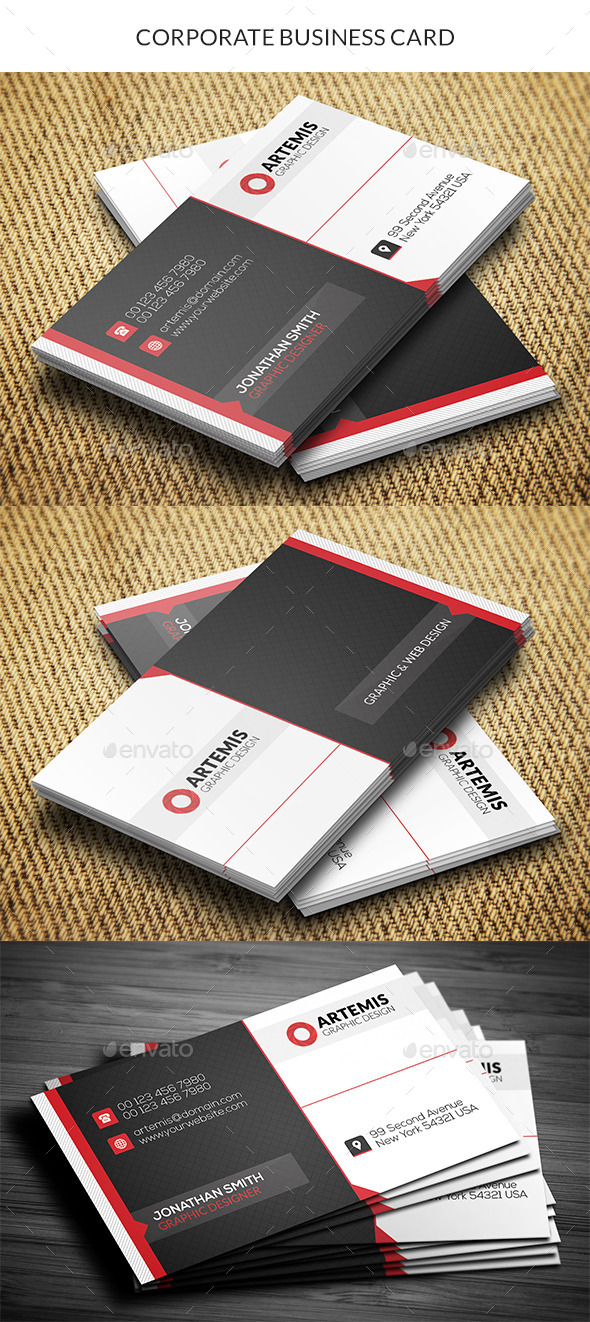 GraphicRiver Corporate Business Card 10648024 GraphicRiver Corporate Business Card 10648024