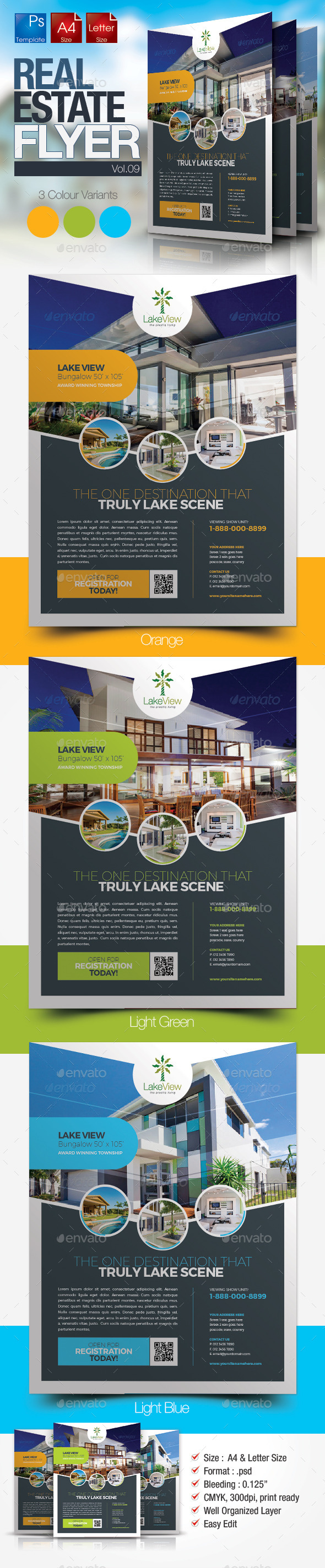 Simple Real Estate Flyer Vol.09