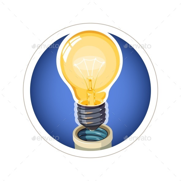 GraphicRiver Light Bulb 10648970 GraphicRiver Light Bulb 10648970