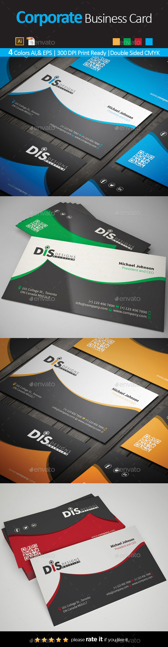 GraphicRiver Business Card 10649457 GraphicRiver Business Card 10649457