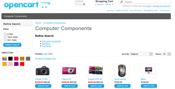 CodeCanyon Color Filter for Opencart 10599290 CodeCanyon Color Filter for Opencart 10599290