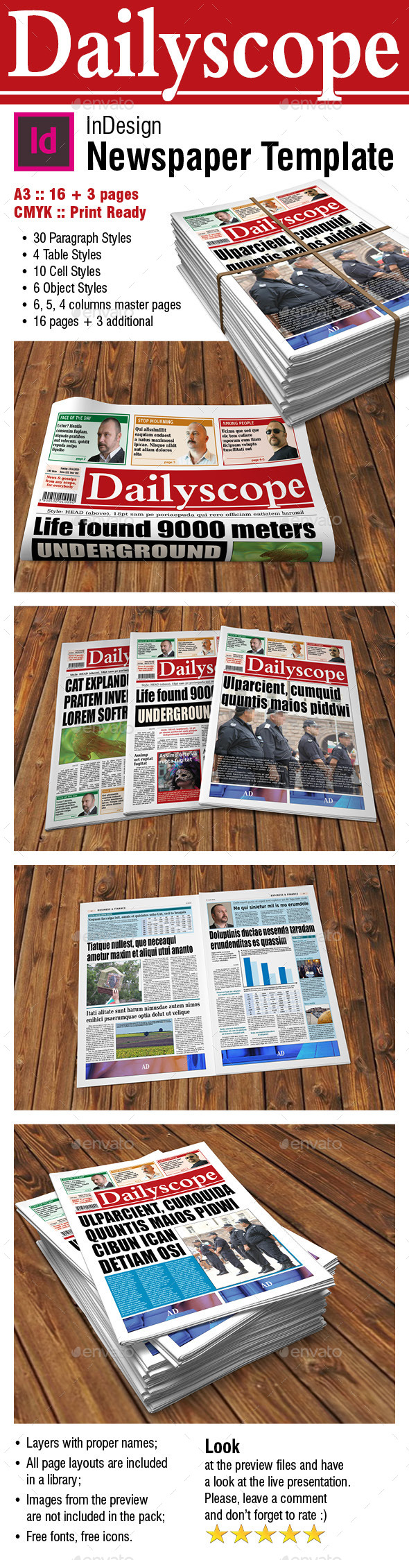 GraphicRiver DailyScope Newspaper Template 16 & 3 Pages 10472123 GraphicRiver DailyScope Newspaper Template 16 & 3 Pages 10472123
