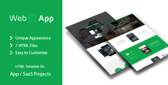 WebApp - App Saas Html Template