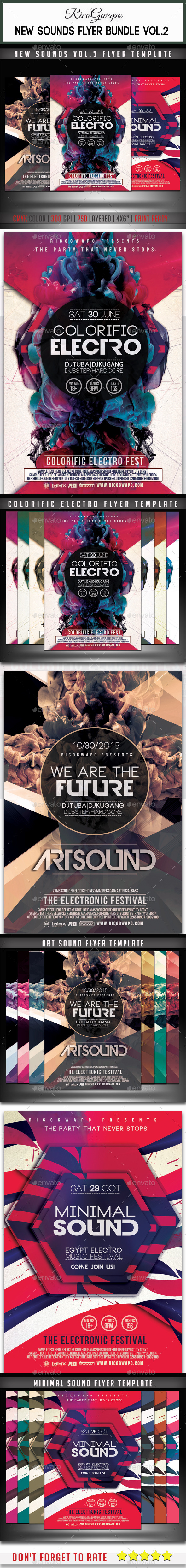 GraphicRiver Super Sounds Flyer Bundle Vol.2 10658648 GraphicRiver Super Sounds Flyer Bundle Vol.2 10658648