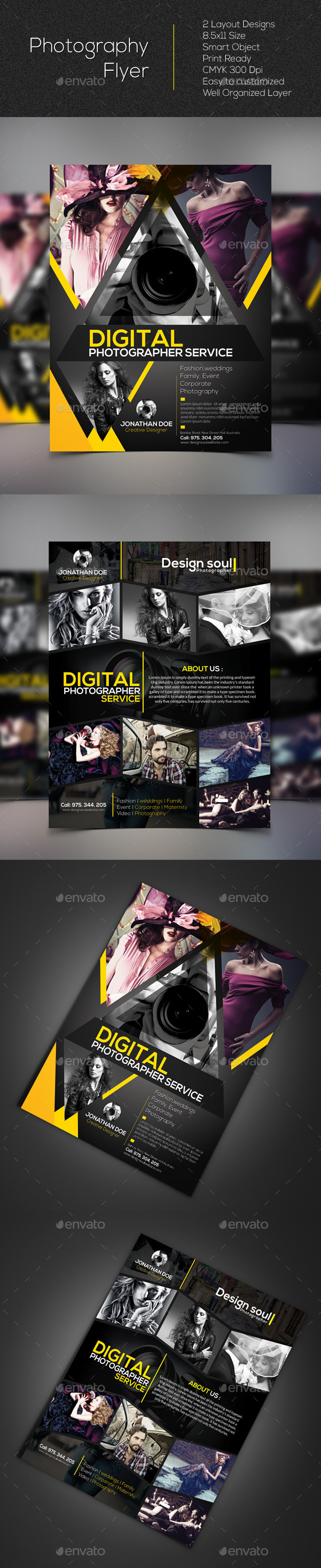 GraphicRiver Photography Flyer 10593503 GraphicRiver Photography Flyer 10593503