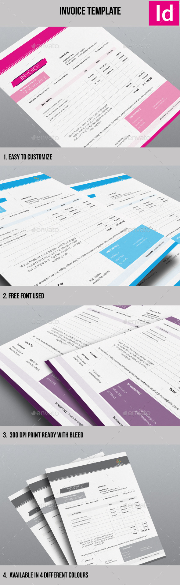 GraphicRiver Minimalist Invoice Template 10661408 GraphicRiver Minimalist Invoice Template 10661408