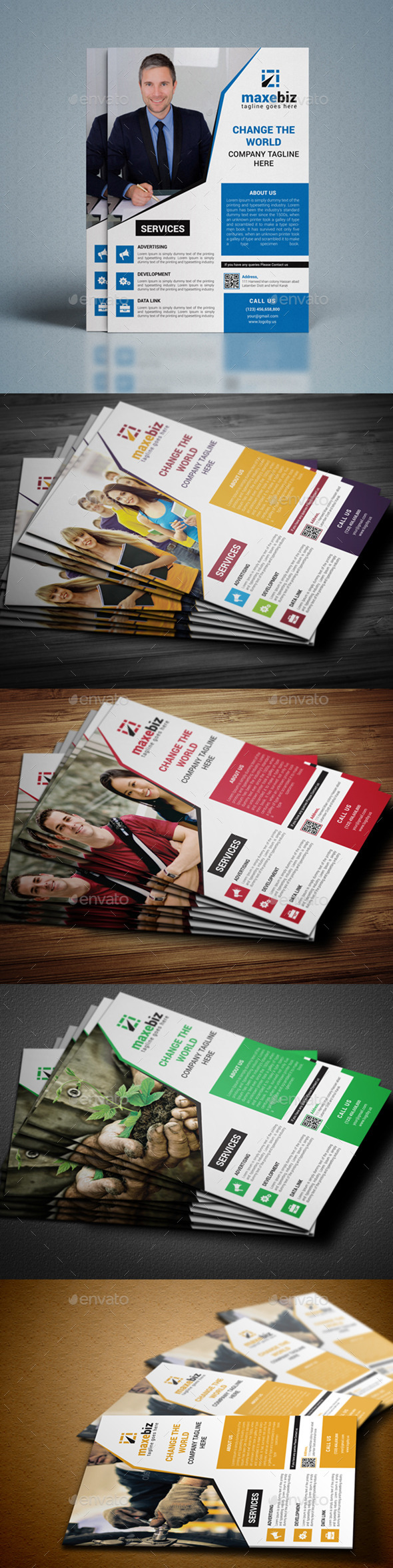 GraphicRiver Corporate Flyer Template 10661974 GraphicRiver Corporate Flyer Template 10661974